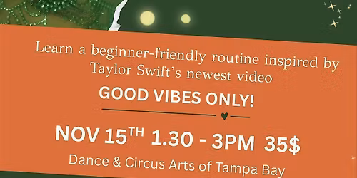 Taylor Swift: Life of a Showgirl Pop-Up Dance Workshop