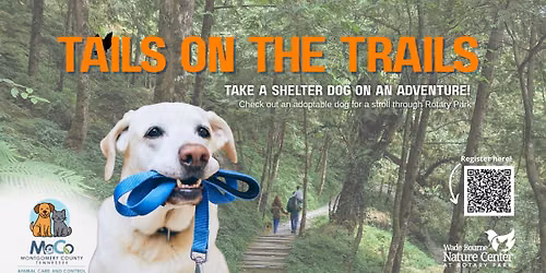 Tails on the Trails \u2013 Shelter Dog Adventure Hike \ud83d\udc3e