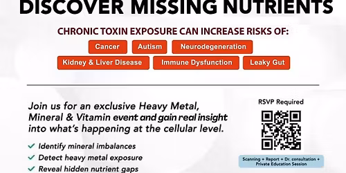 Detect Hidden Toxins, Discover Missing Nutrients