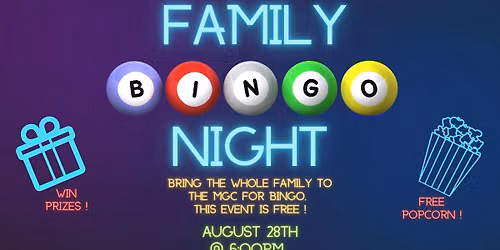 Family Bingo Night