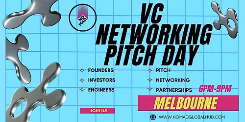 Investor Connect: Pitch & Networking \u2014 Melbourne