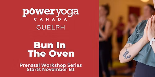 Prenatal Yoga Series at PYC Guelph