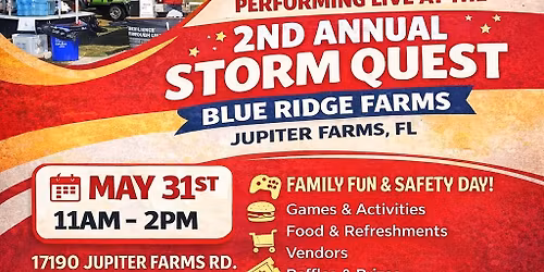 2nd Annual Storm Quest at Blue Ridge Farms in Jupiter Farms
