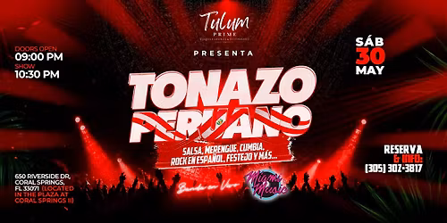 TONAZO PERUANO con GRUPO MIAMI MUSIC