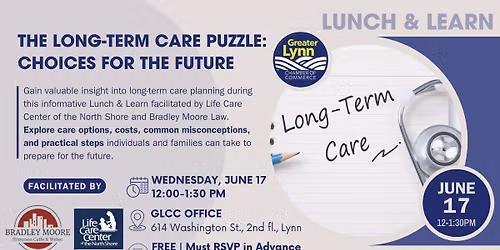 Lunch & Learn: The Long-Term Care Puzzle - Choices for the Future
