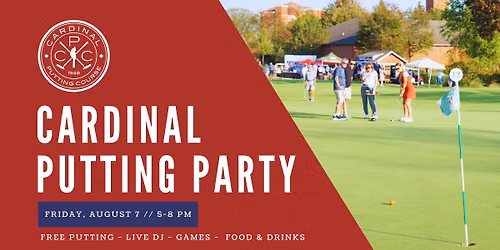 Cardinal Putting Party: Electric Greens