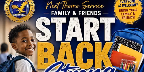 Back 2 School Worship & Supply Give Away