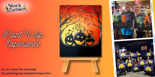 Cape Coral Canvas and Wine \u2013 Laughing Jack-O-Lanterns