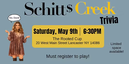 Schitt's Creek trivia 