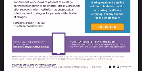 MCE Meeting:Importance of Family Meals