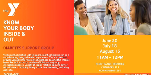 Diabetes Support Group - Glenwood YMCA