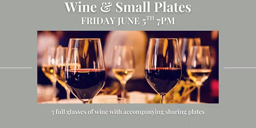 Wine Tasting & Small Plates