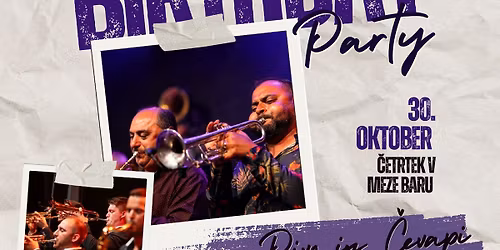 PIVO IN \u010cEVAPI - 1. OBLETNICA MEZETA