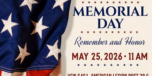 Joint Memorial Day Event