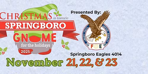 38th Annual Christmas in Historic Springboro 2025