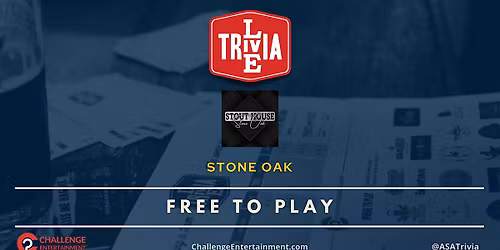 Live Trivia Nights at Stout House - Stone Oak
