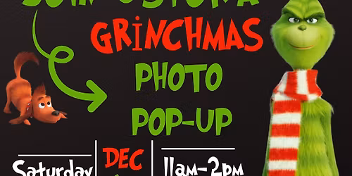 Grinch Photo Pop Up Event 