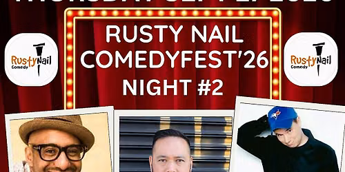 Thursday night#2 of Rusty Nail Comedyfest 2026