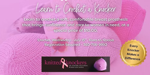 Learn to Crochet a Knitted Knocker