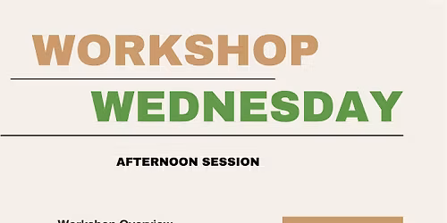 Nonprofit November Series-Afternoon Wednesday Workshop