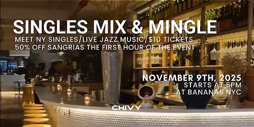 Mix and Mingle at the Bananas NYC