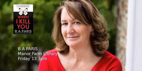 Coffee & Crime with B A Paris