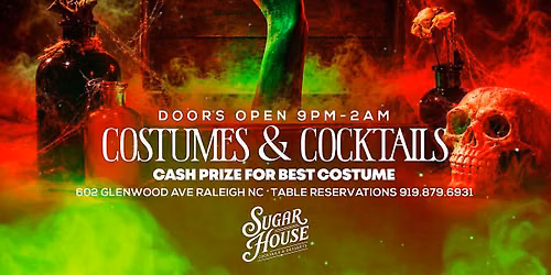HALLOWEEN ON GLENWOOD: COSTUMES & COCKTAILS @ SUGAR HOUSE