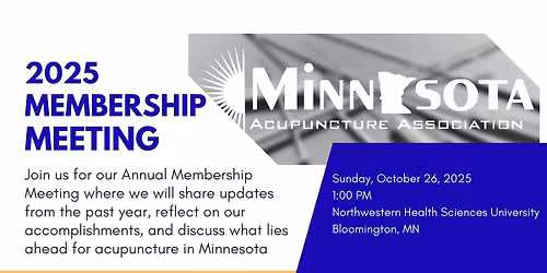 2025 Annual MAA Membership Meeting