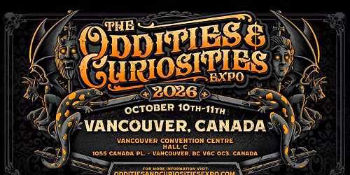 Vancouver Oddities & Curiosities Expo 2026
