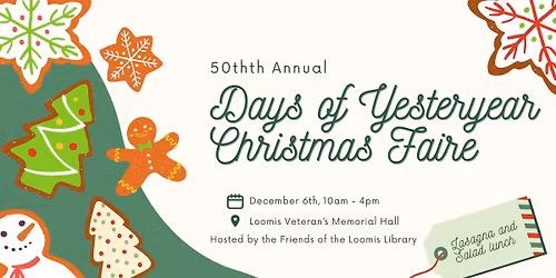 50th Days of Yesteryear Christmas Faire 