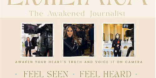 VOICE YOUR HEART'S TRUTH ON CAMERA