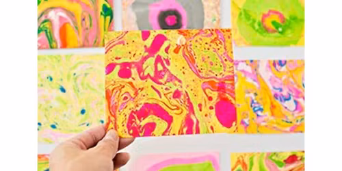 Art Methods for Kids - Japanese Water Marbling