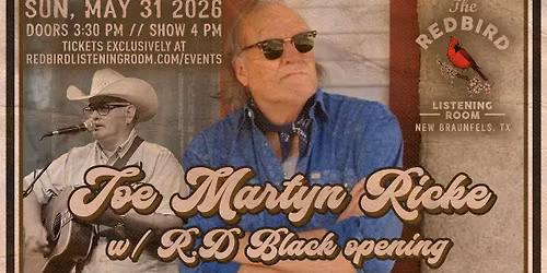 Joe Martyn Ricke @ The Redbird - 4 pm