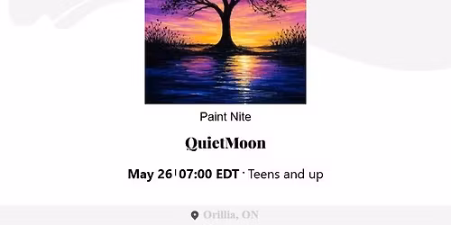 Paint Nite at Kelsey\u2019s Orillia