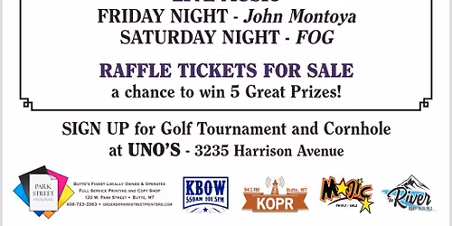 Golf Scramble and Cornhole tour and t