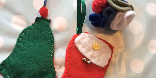 Make Club – Felt Christmas Decorations