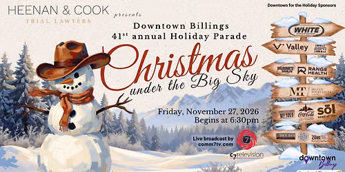 Downtown Billings Holiday Parade [2026 official] 