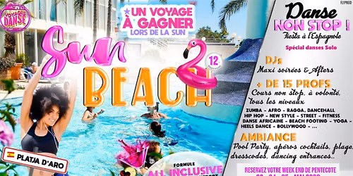Sun Beach Party \ud83d\udd2512\u00e8me \u00e9dition \ud83d\udd25 Pentec\u00f4te 2026 (danses SOLO)