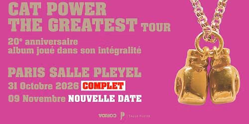CAT POWER - The Greatest Tour  - ✪ Salle Pleyel - Paris