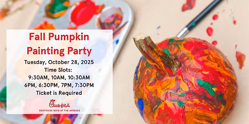Pumpkin Painting Party