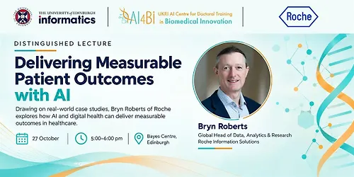Distinguished Lecture Delivering Measurable Patient Outcomes with AI