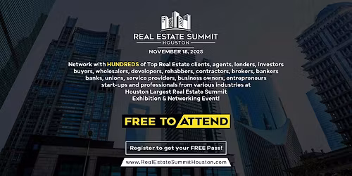 Real Estate Summit Houston 2025