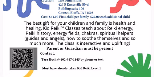 Kid Reiki level 2