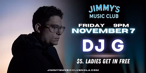DJ G Live at Jimmys