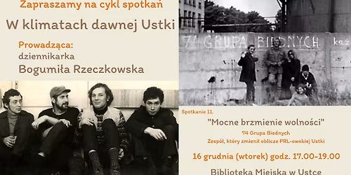 "Mocne brzmienie wolno\u015bci" - W klimatach dawnej Ustki - spotkanie 11.