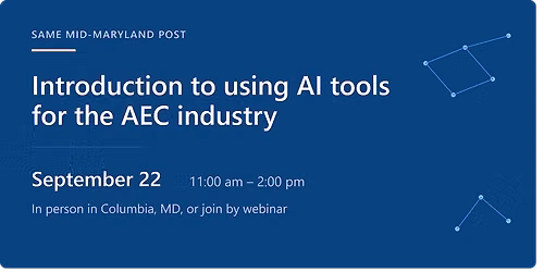 Introduction to Using AI tools for the AEC Industry