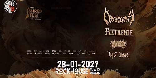 IMPERICON SHRED FEST - OBSCURA \/ PESTILENCE \/ CRYPTIC SHIFT \/ THUS \/ DVRK