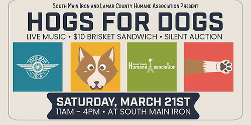 HOGS & DOGS 2026 AT SOUTH MAIN IRON
