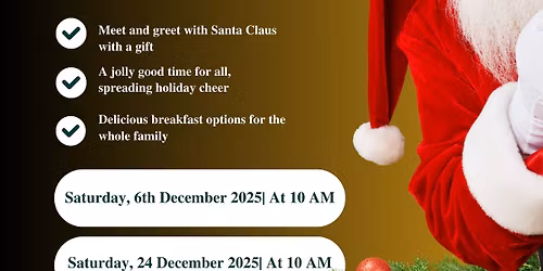 Breakfast with Santa.