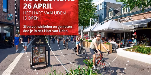 Koopzondag: Hart van Uden is open!